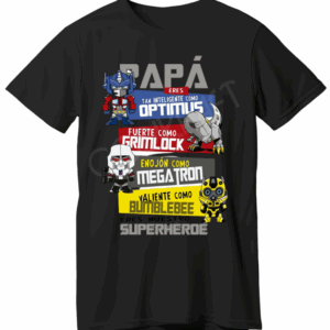 Polera papá optimus