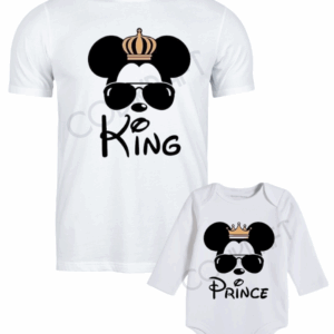 Polera y body king y prince