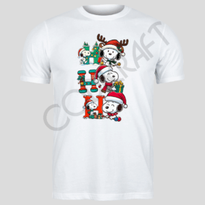 Polera Ho ho ho Snoopy