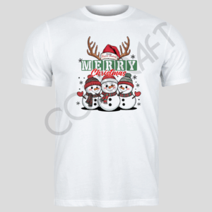 Polera Merry Muñeco de Nieve