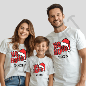 Pack Familiar con Polera Ho ho ho