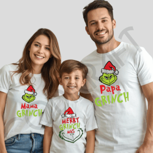 Pack Familiar con Polera Grinch