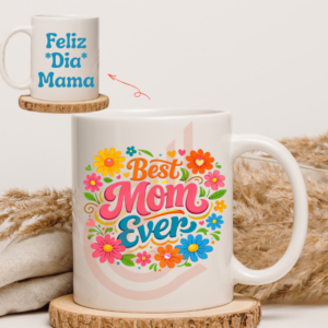 Tazón Blanco de 11oz Best Mom