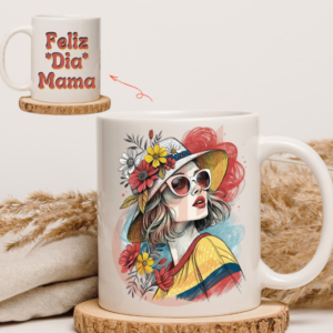 Tazón Blanco de 11oz Mamá Venezolana