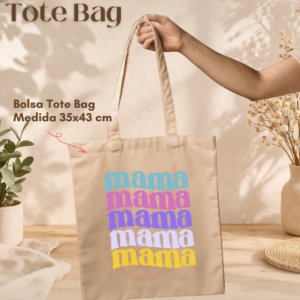 Tote Bag Mamá Colores