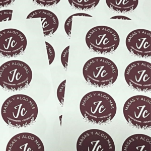 Sticker Adhesivos con Laminado Holográficos
