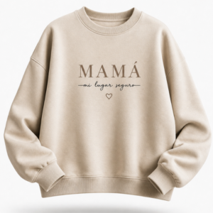 Poleron Clásico Mamá mi lugar seguro